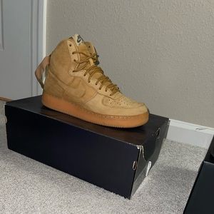 Wheat Air Force ones